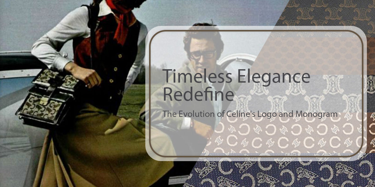 Timeless Elegance Redefined: The Evolution of Celine's Logo and Monogr –  Trésor Vintage