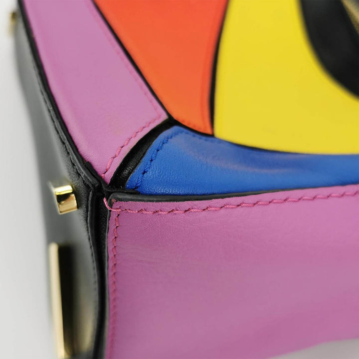 Loewe Multicolour Puzzle Small Shoulder Bag Bright Colour