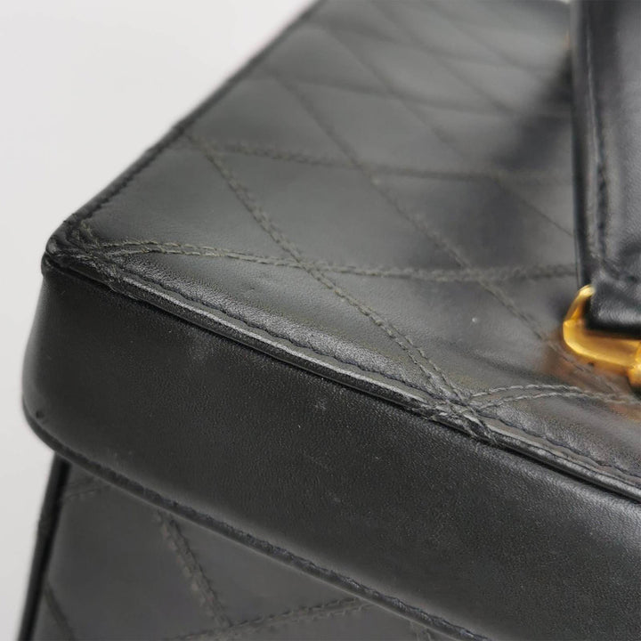 Chanel *Rare* Vintage Quilted Leather Vanity Case