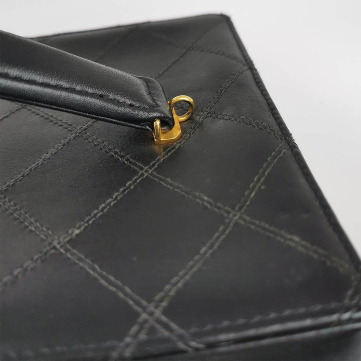 Chanel *Rare* Vintage Quilted Leather Vanity Case