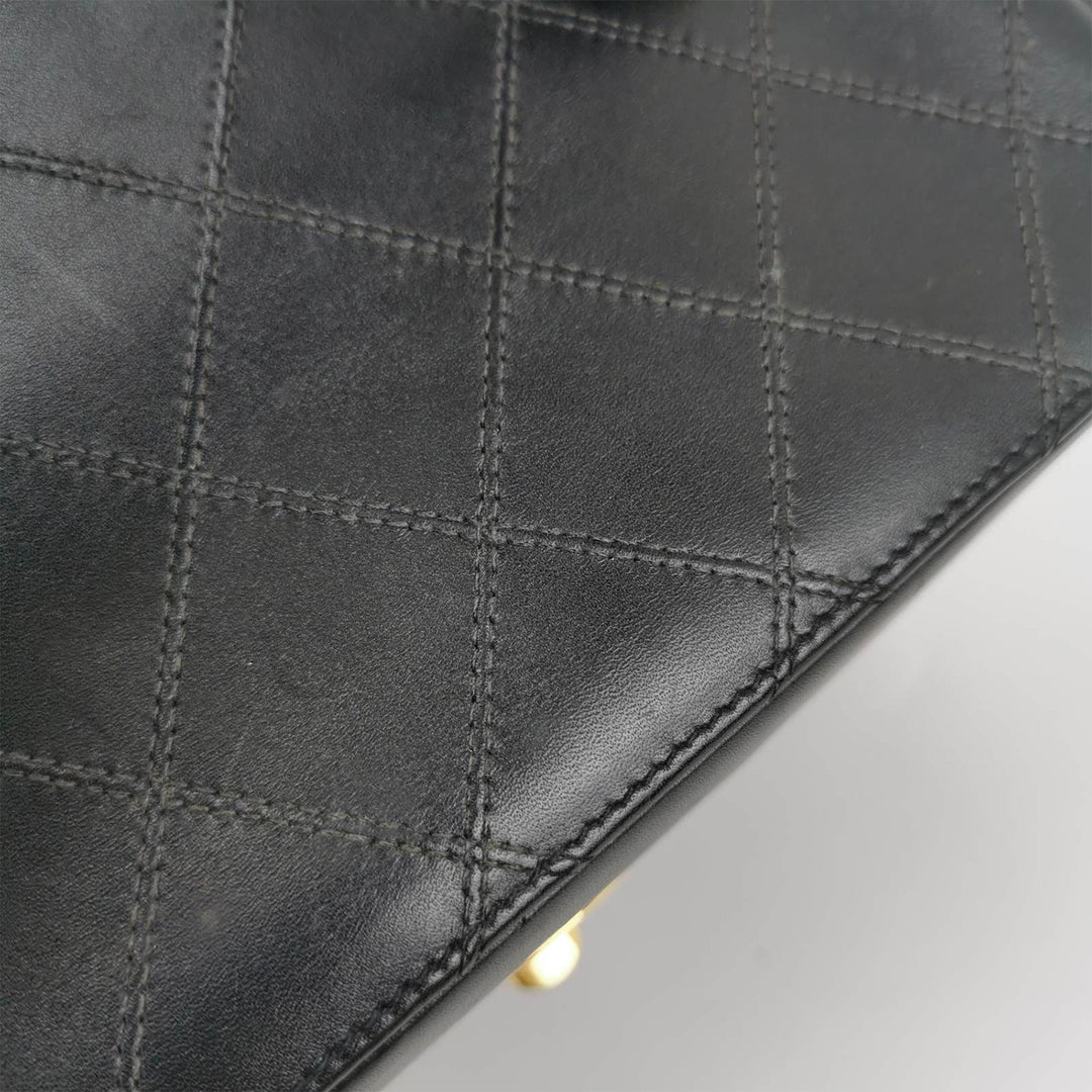Chanel *Rare* Vintage Quilted Leather Vanity Case