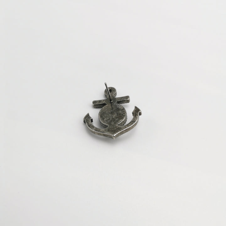 Chanel Metal Anchor CC Earrings