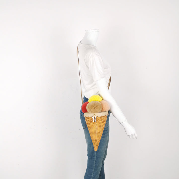 Dolce & Gabbana Ice-Cream Cone Shoulder Bag