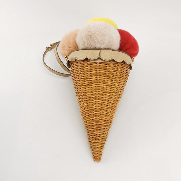 Dolce & Gabbana Ice-Cream Cone Shoulder Bag