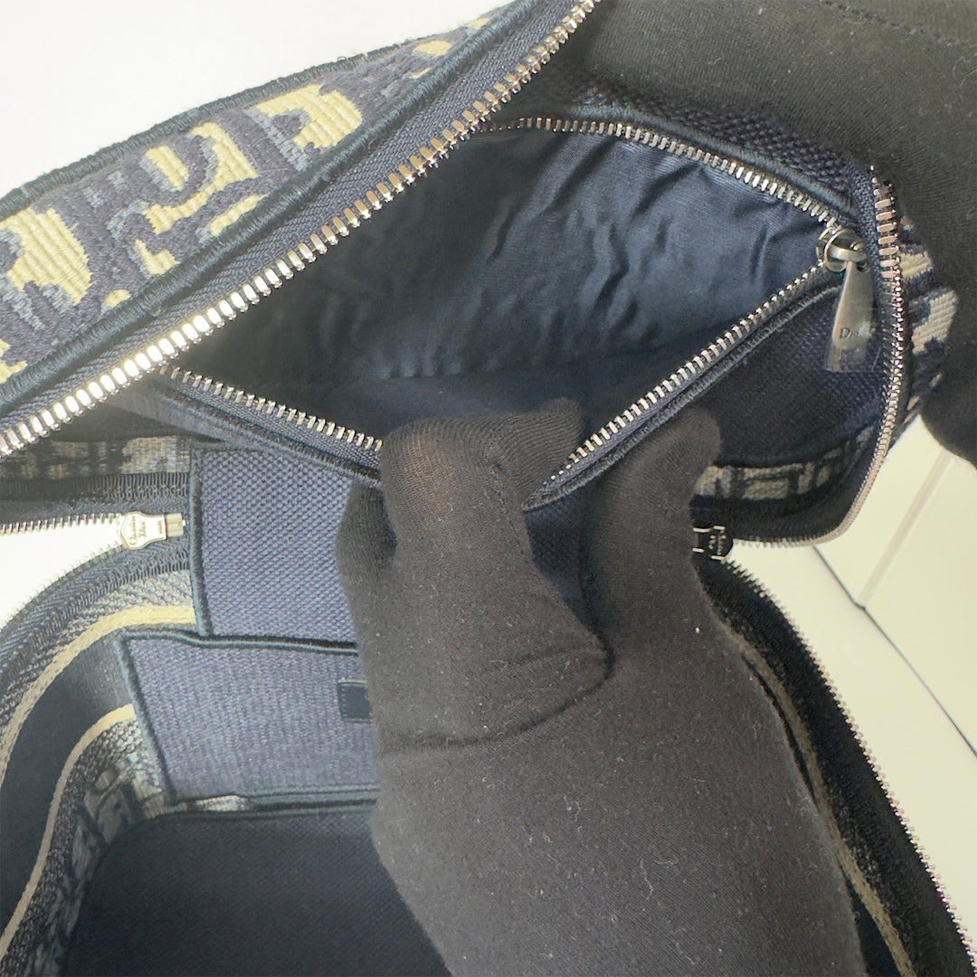 Dior Diortravel Vanity Case in Blue Oblique