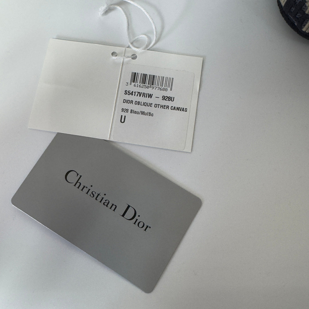 Dior Diortravel Vanity Case in Blue Oblique