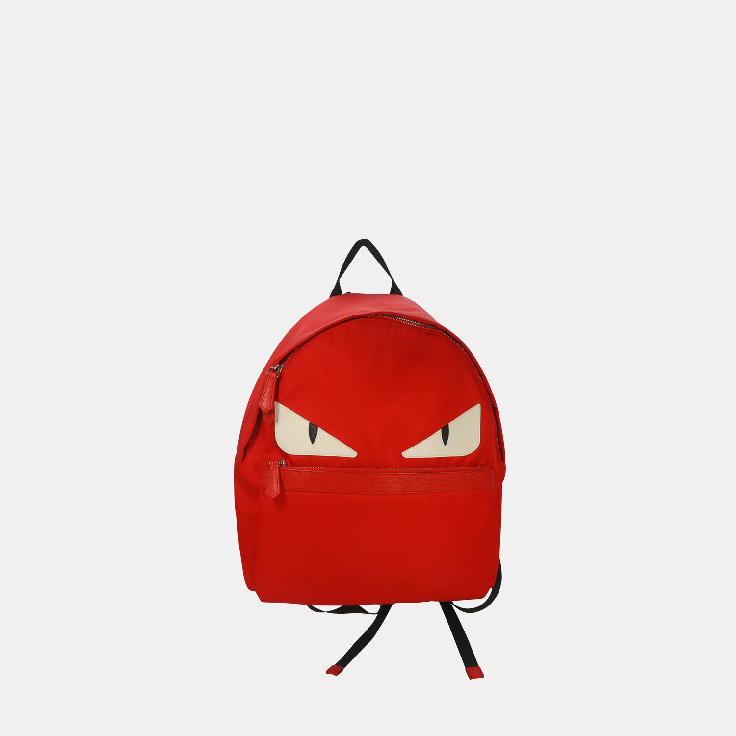 Fendi Monster Backpack in Red