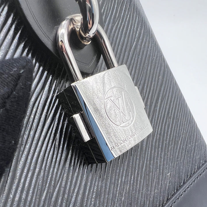 Louis Vuitton Small Bento Box in Black Epi Leather