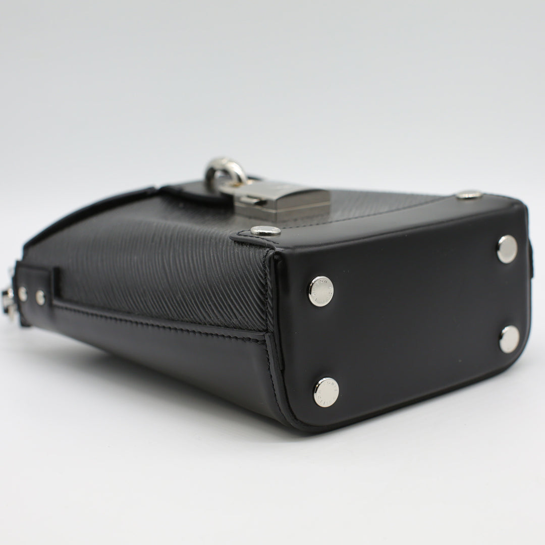 Louis Vuitton Small Bento Box in Black Epi Leather