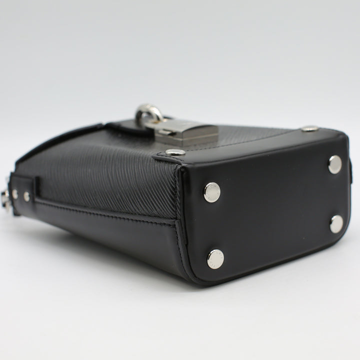 Louis Vuitton Small Bento Box in Black Epi Leather