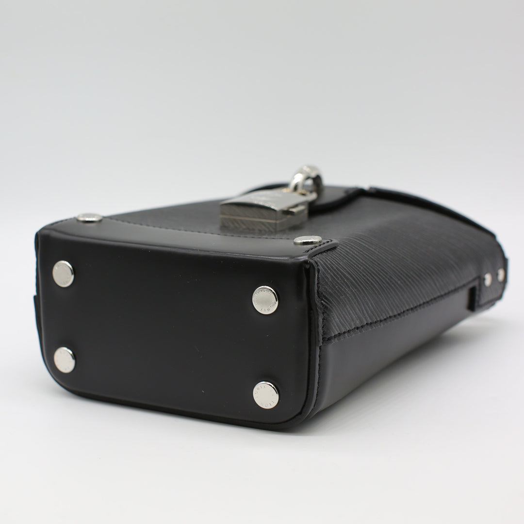 Louis Vuitton Small Bento Box in Black Epi Leather