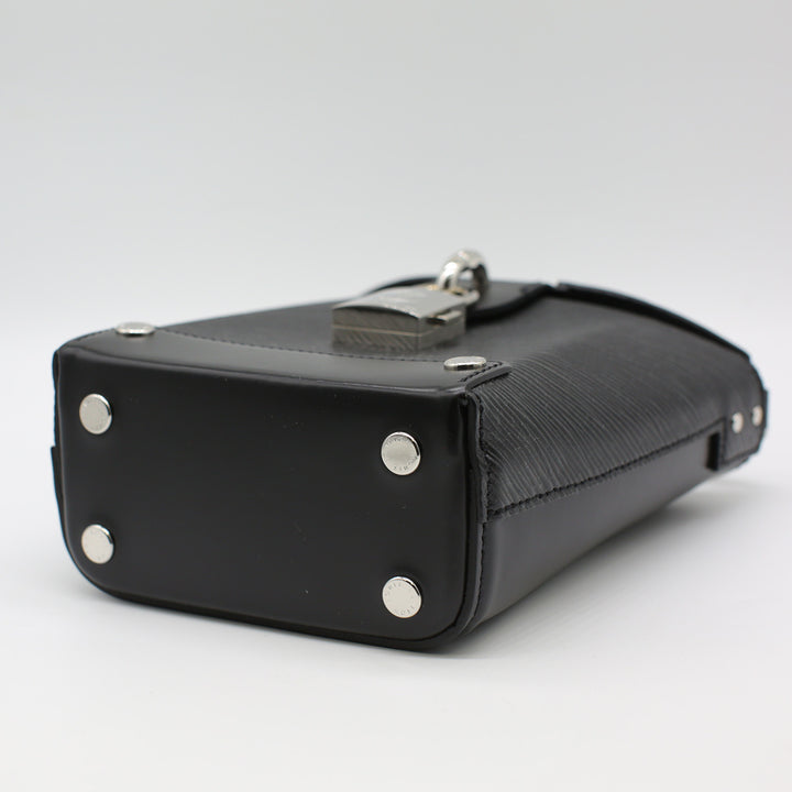 Louis Vuitton Small Bento Box in Black Epi Leather