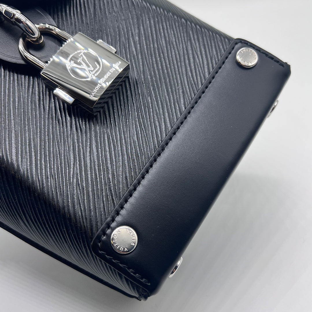 Louis Vuitton Small Bento Box in Black Epi Leather