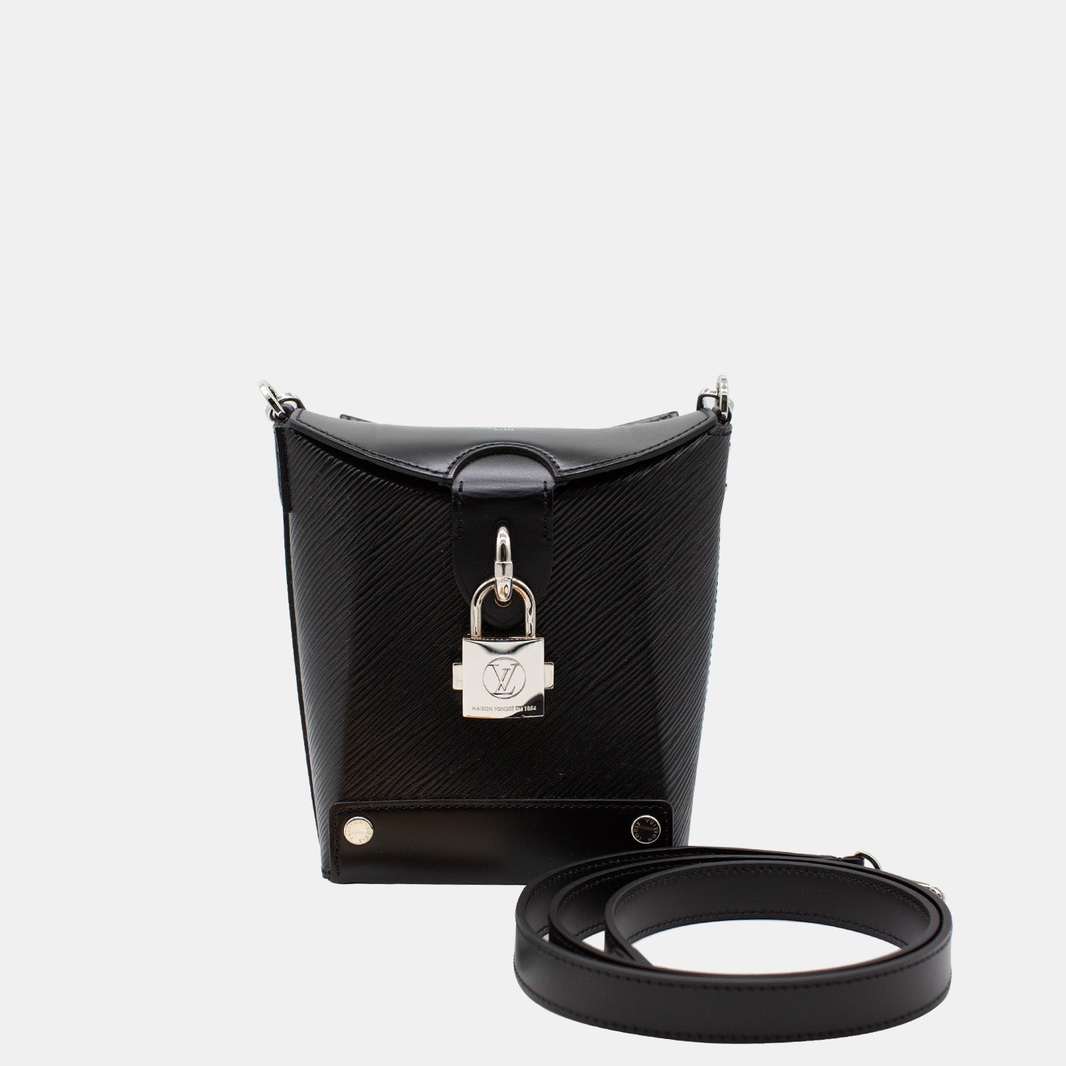 Louis Vuitton *Very Rare* Epi Small Bento Box In Black – Trésor Vintage