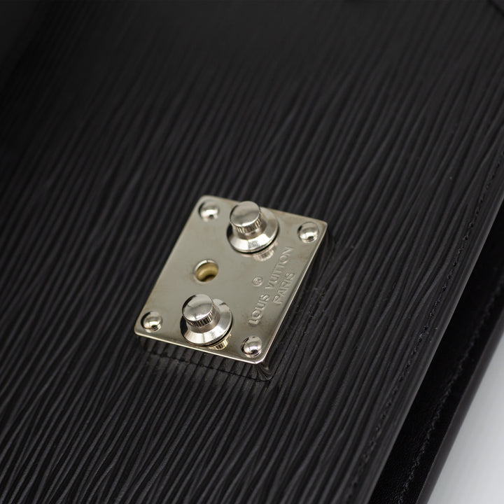 Louis Vuitton Epi Trunk Chain Wallet in Black