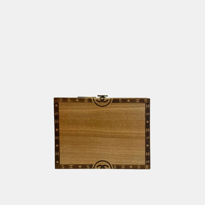 Chanel Havana By Night Cigar Minaudiere Brown Box Bag