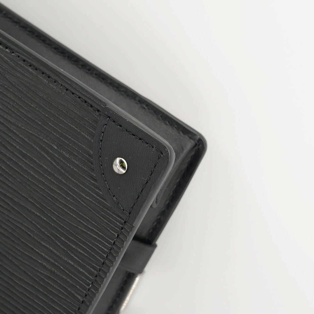 Louis Vuitton Epi Trunk Chain Wallet in Black