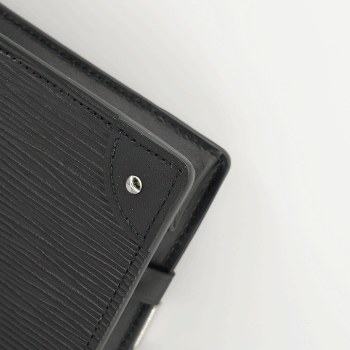 Louis Vuitton Epi Trunk Chain Wallet in Black