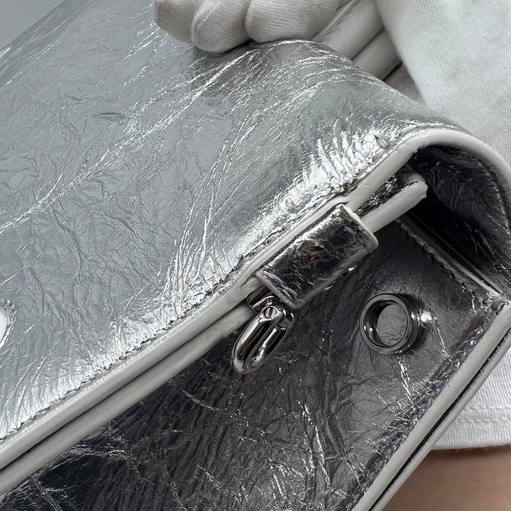 Dior Diorever Metallic Silver Tote Bag