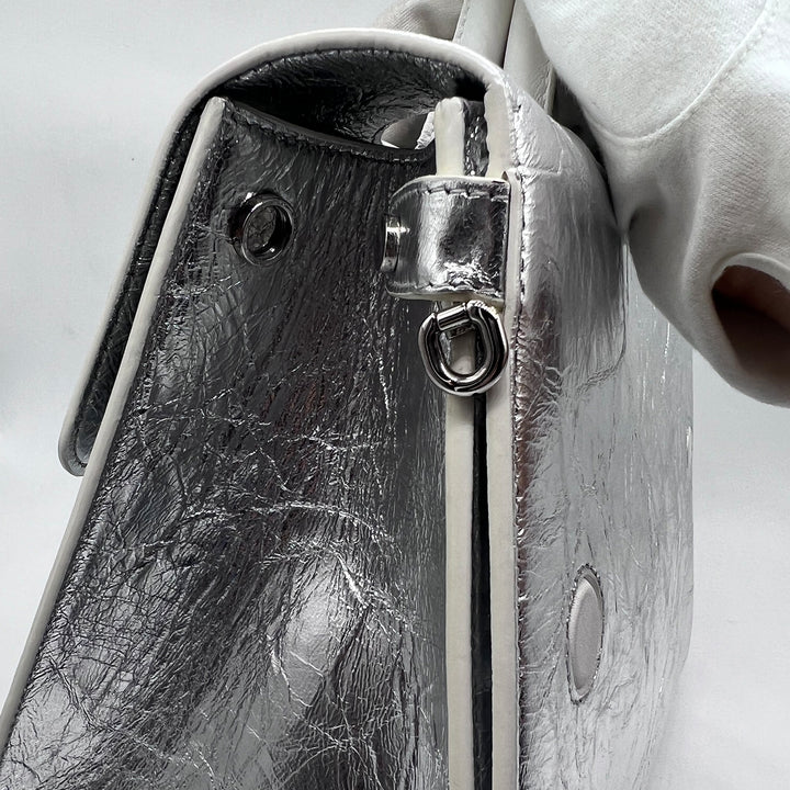 Dior Diorever Metallic Silver Tote Bag