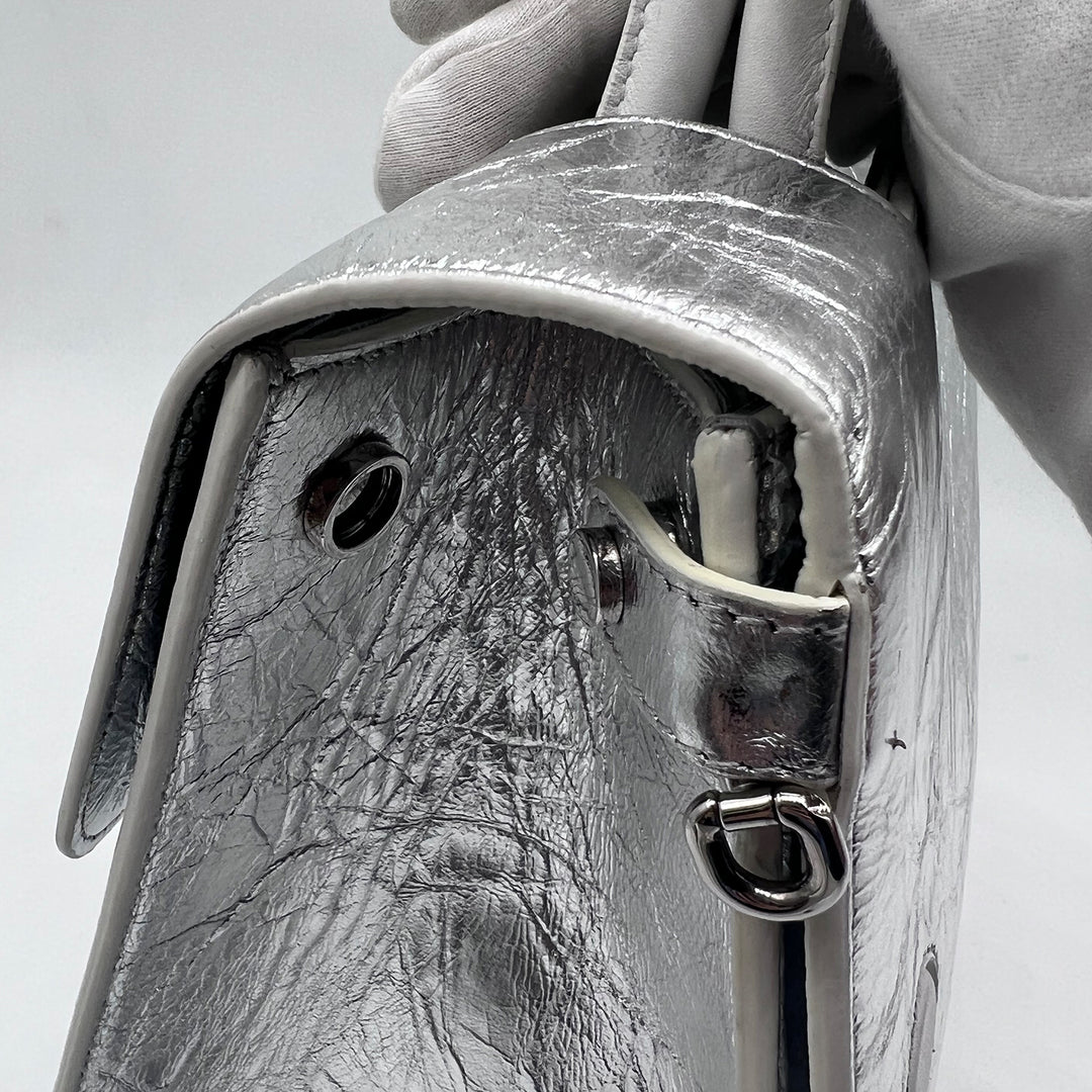 Dior Diorever Metallic Silver Tote Bag
