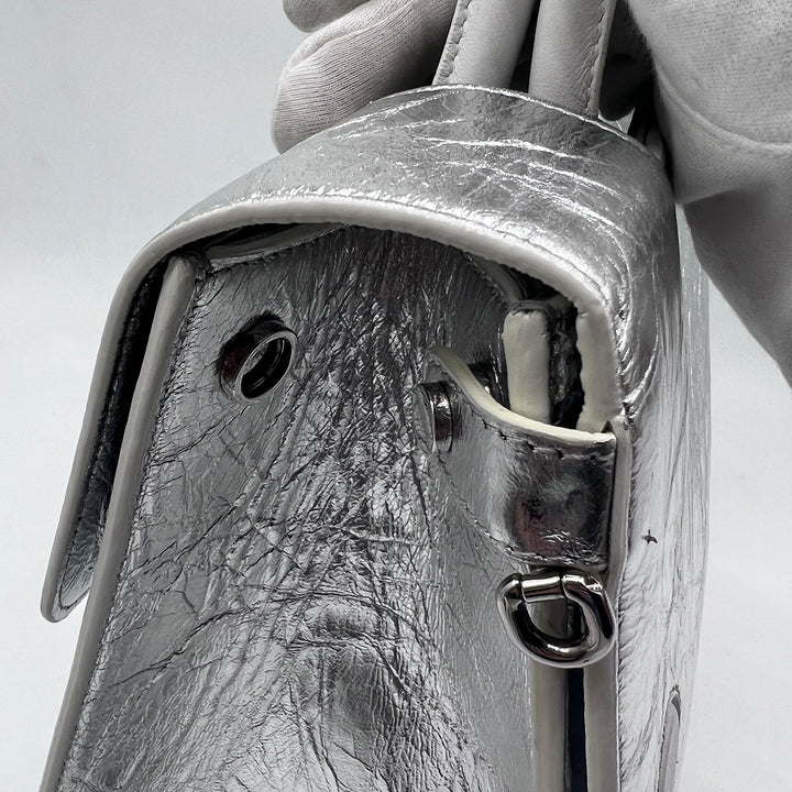 Dior Diorever Metallic Silver Tote Bag