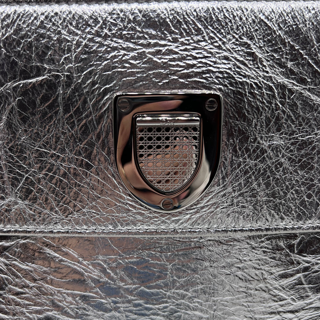 Dior Diorever Metallic Silver Tote Bag