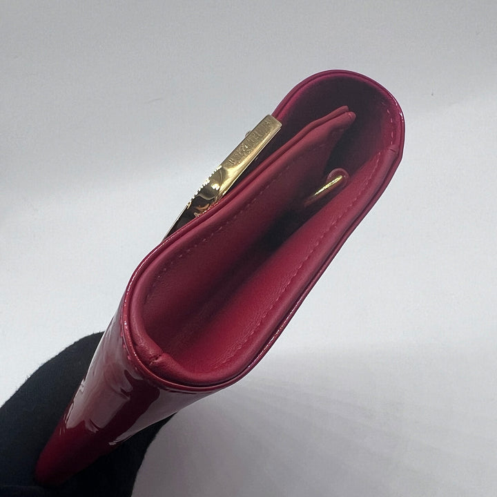 Louis Vuitton Rossmore Shoulder Bag in Red Monogram Vernis