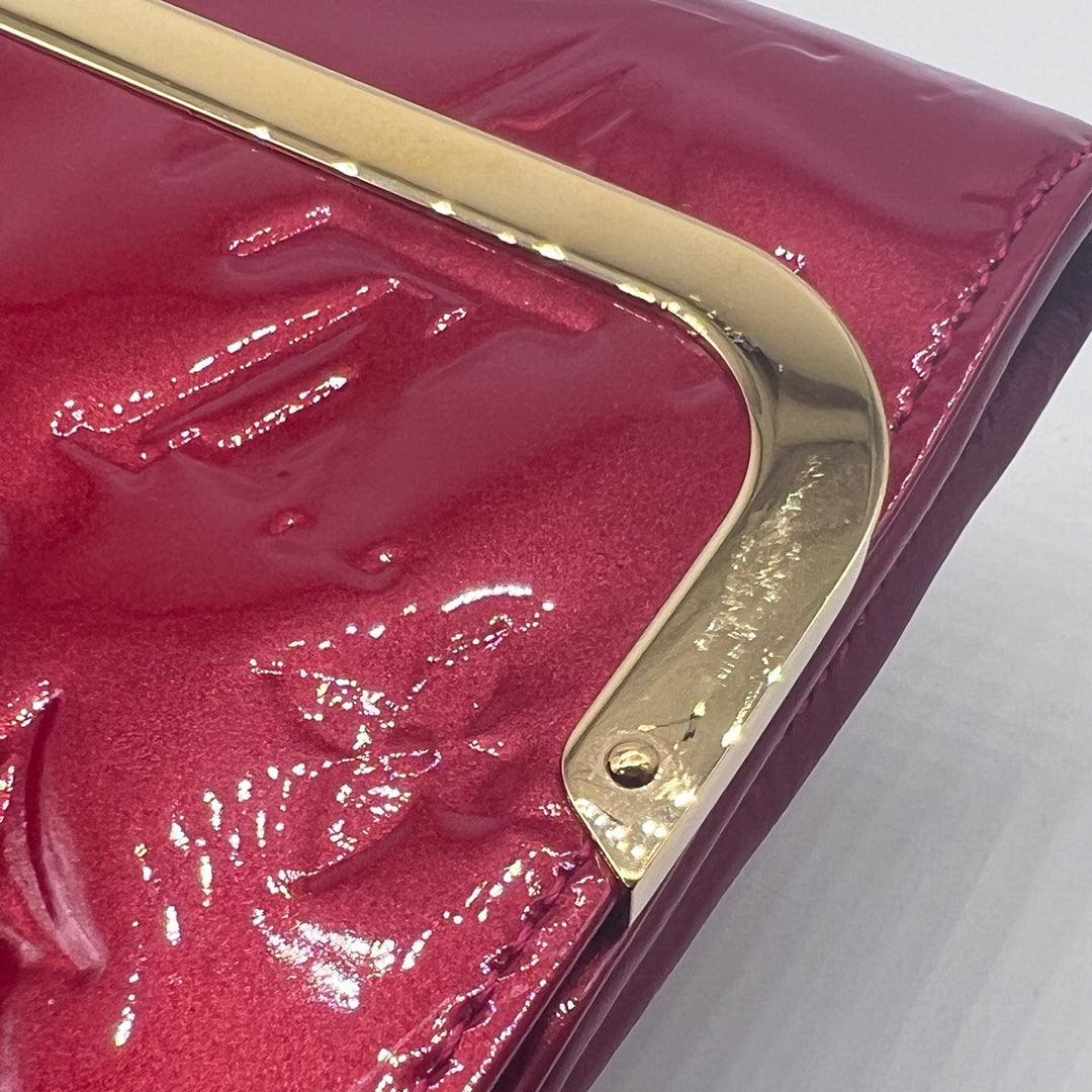 Louis Vuitton Rossmore Shoulder Bag in Red Monogram Vernis