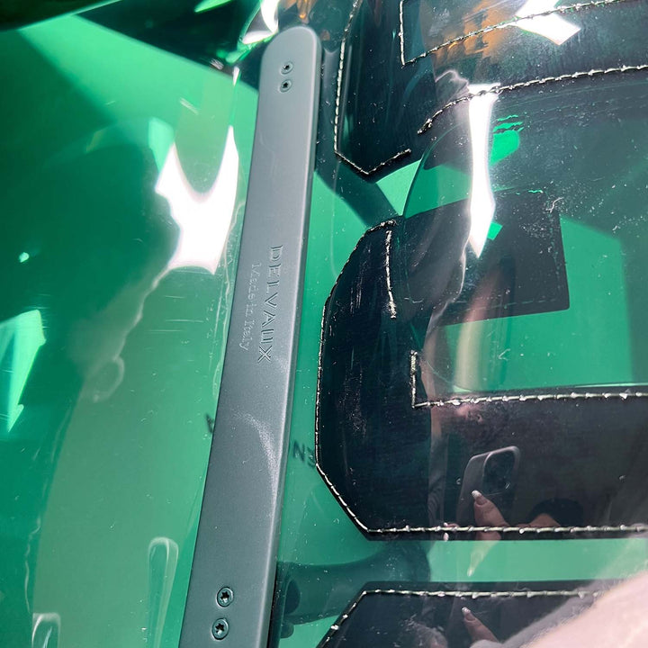 Delvaux 1829 Hero Brillant Green Vinyl Bag