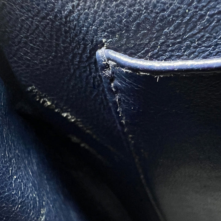 Chanel Vintage Denim Flap Backpack with Gold Hardware