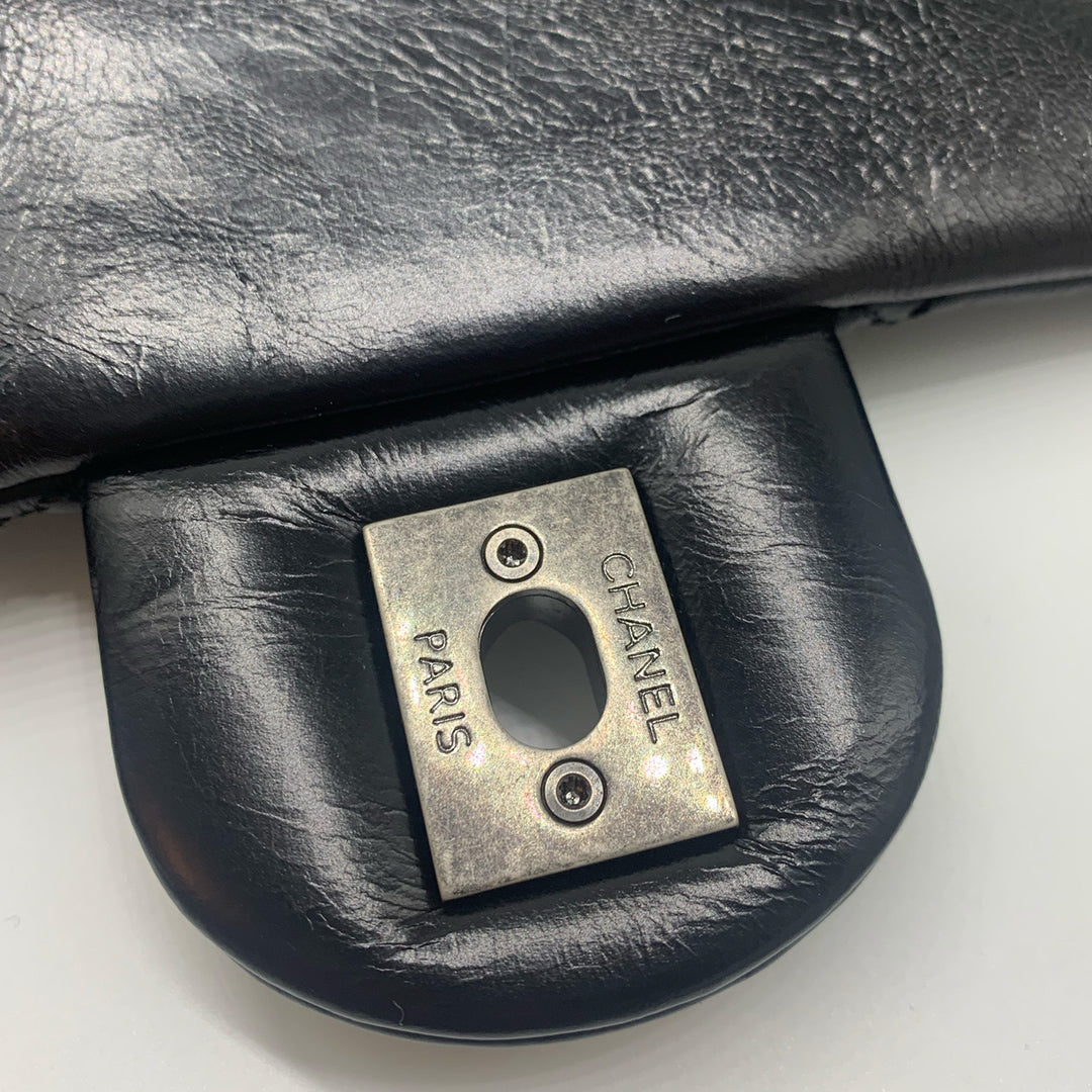 Chanel Paris-Salzburg Mountain Backpack in Black Calfskin with Dark Sliver Hardware