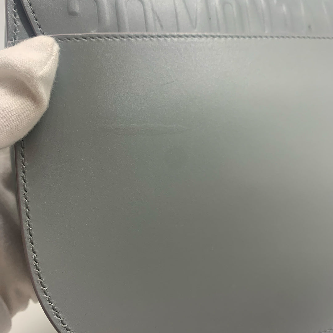 Dior Medium Bobby Flap Bag in Grey with Gold Hardware
