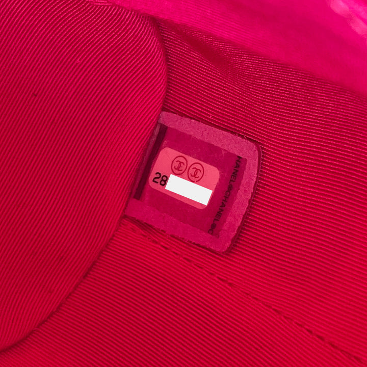 Chanel Small Gabrielle in Fluorescent Pink Calfskin with Mixed Hardware