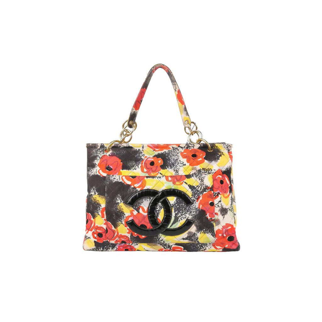 Chanel graffiti tote bag sale