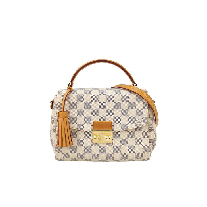 Louis Vuitton Croisette Crossbody bag in Damier Azur Canvas