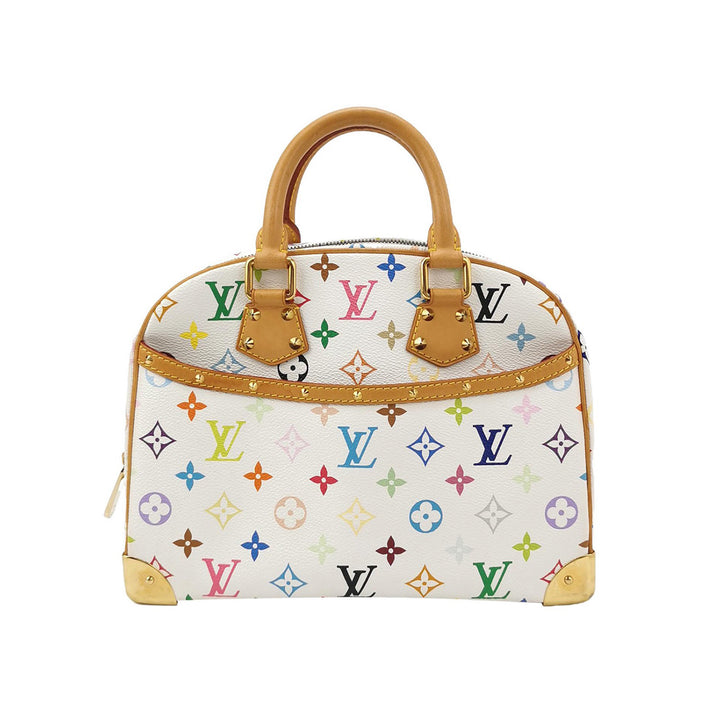 Louis Vuitton Vintage Trouville Multicolour Monogram Canvas Gold Hardware