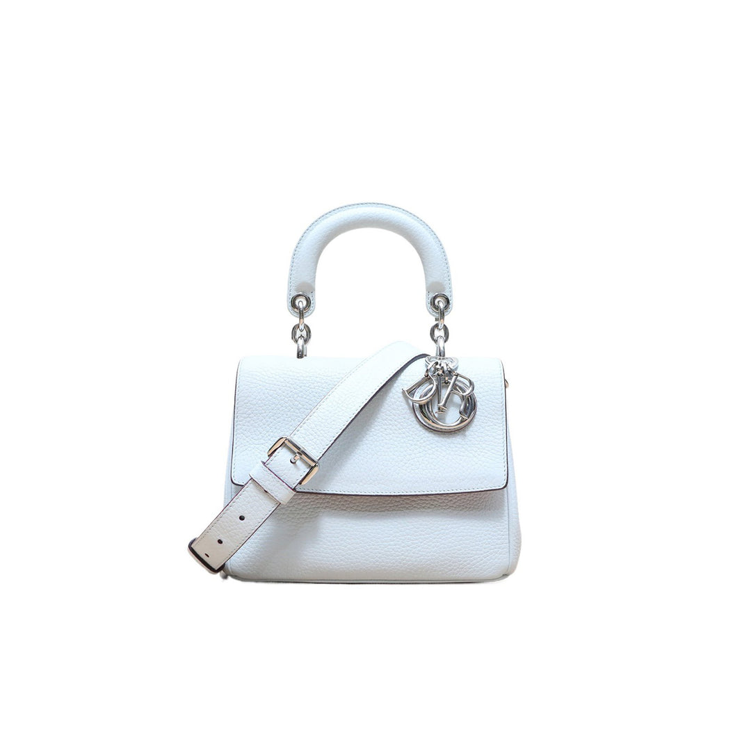 Dior Resort 2015 Be Dior Mini Light Blue Flap With Silver Hardware