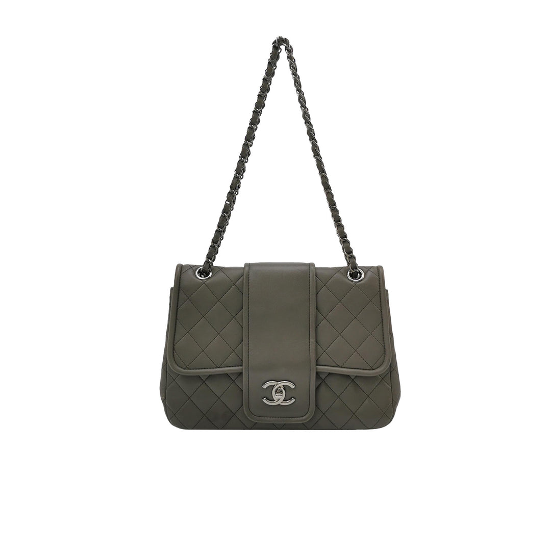 Chanel Quilted Leather Elementary Chic Flap Bag