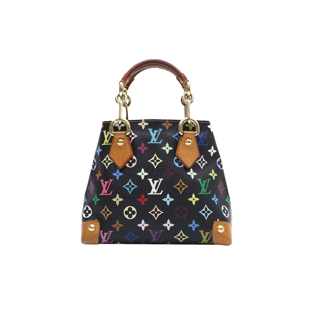 Louis Vuitton Murakami Multicolor Black Audra Tote Bag