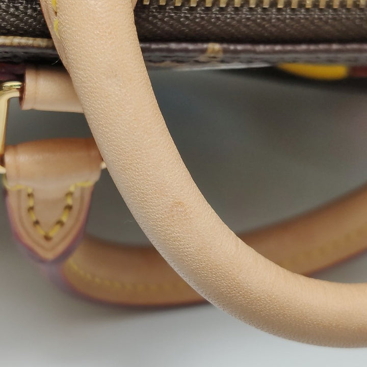 Louis Vuitton x Yayoi Kusama Nano Speedy Monogram Canvas 3D Dots Gold Hardware