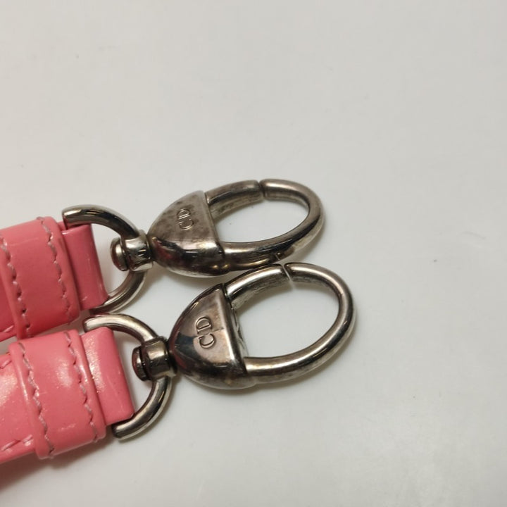Dior Micro Lady Dior Bag Pink and Cream Ombre Patent Cannage Silver Hardware