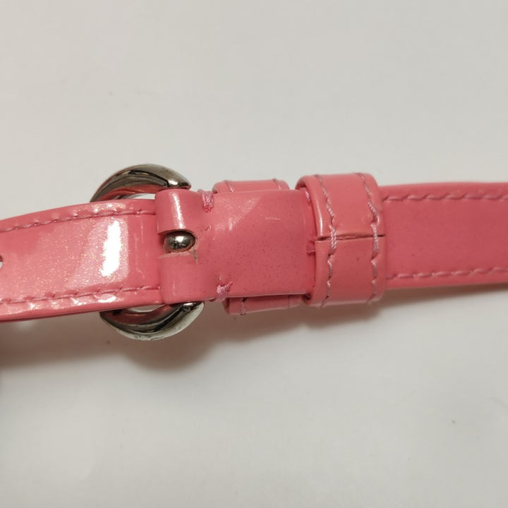 Dior Micro Lady Dior Bag Pink and Cream Ombre Patent Cannage Silver Hardware