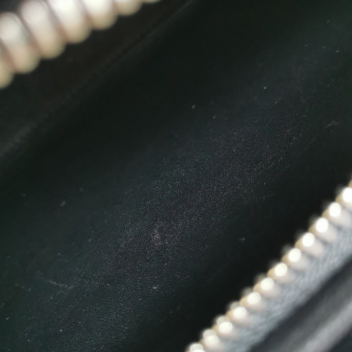 Dior Medium Lady Dior Bag Black and White Sequin Embellished Lambskin Silver Hardware