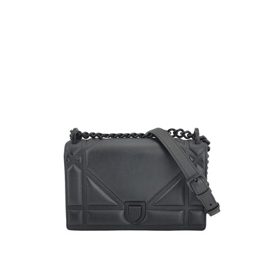 Christian Dior Diorama Vertical Leather Crossbody Clutch Bag