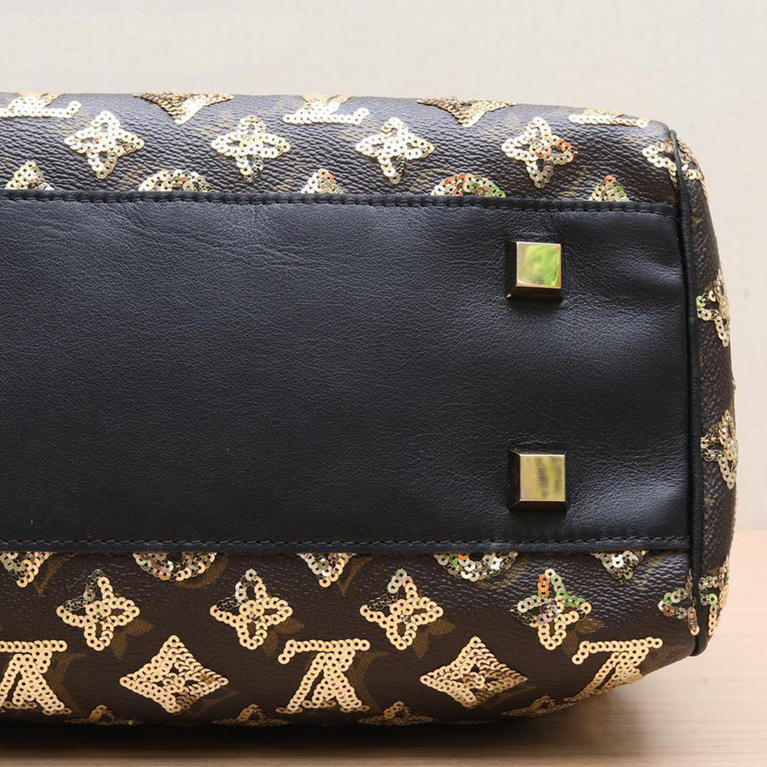 Louis Vuitton *Rare Limited* Gold Monogram Eclipse Speedy 30