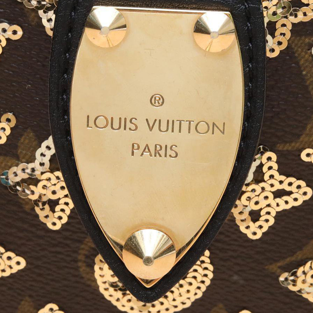 Louis Vuitton *Rare Limited* Gold Monogram Eclipse Speedy 30