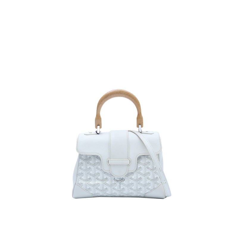 Goyard - Saïgon Structuré Mini Bag - White – Shop It