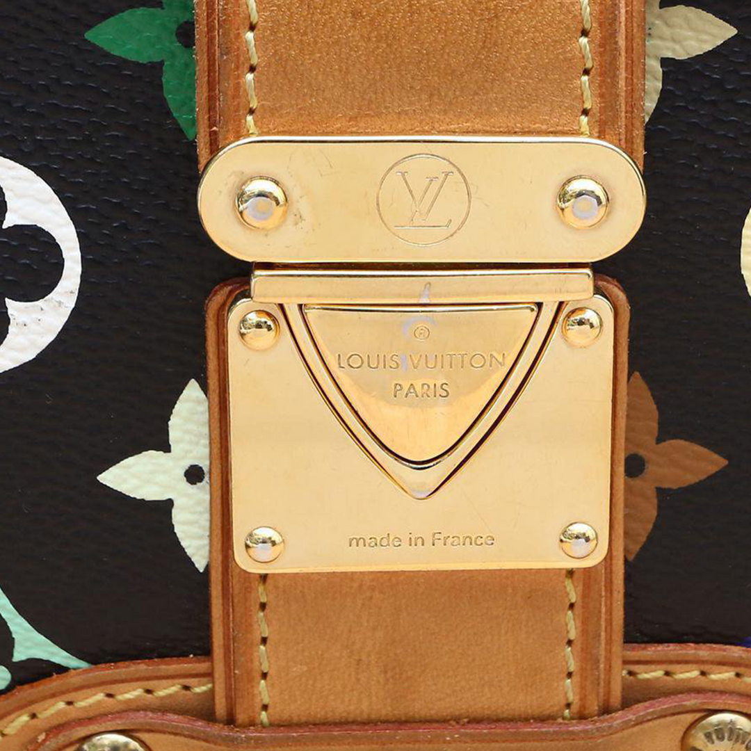 Louis Vuitton Black Monogram Multicolore Canvas Shirley Clutch