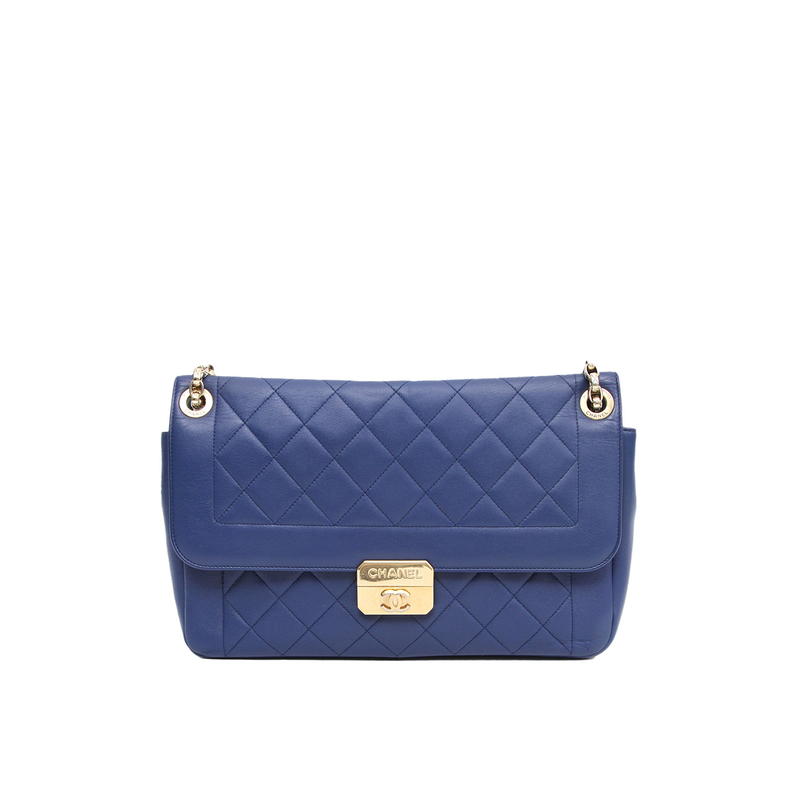 Chanel Large Soft Elegance Tote - Grey Shoulder Bags, Handbags